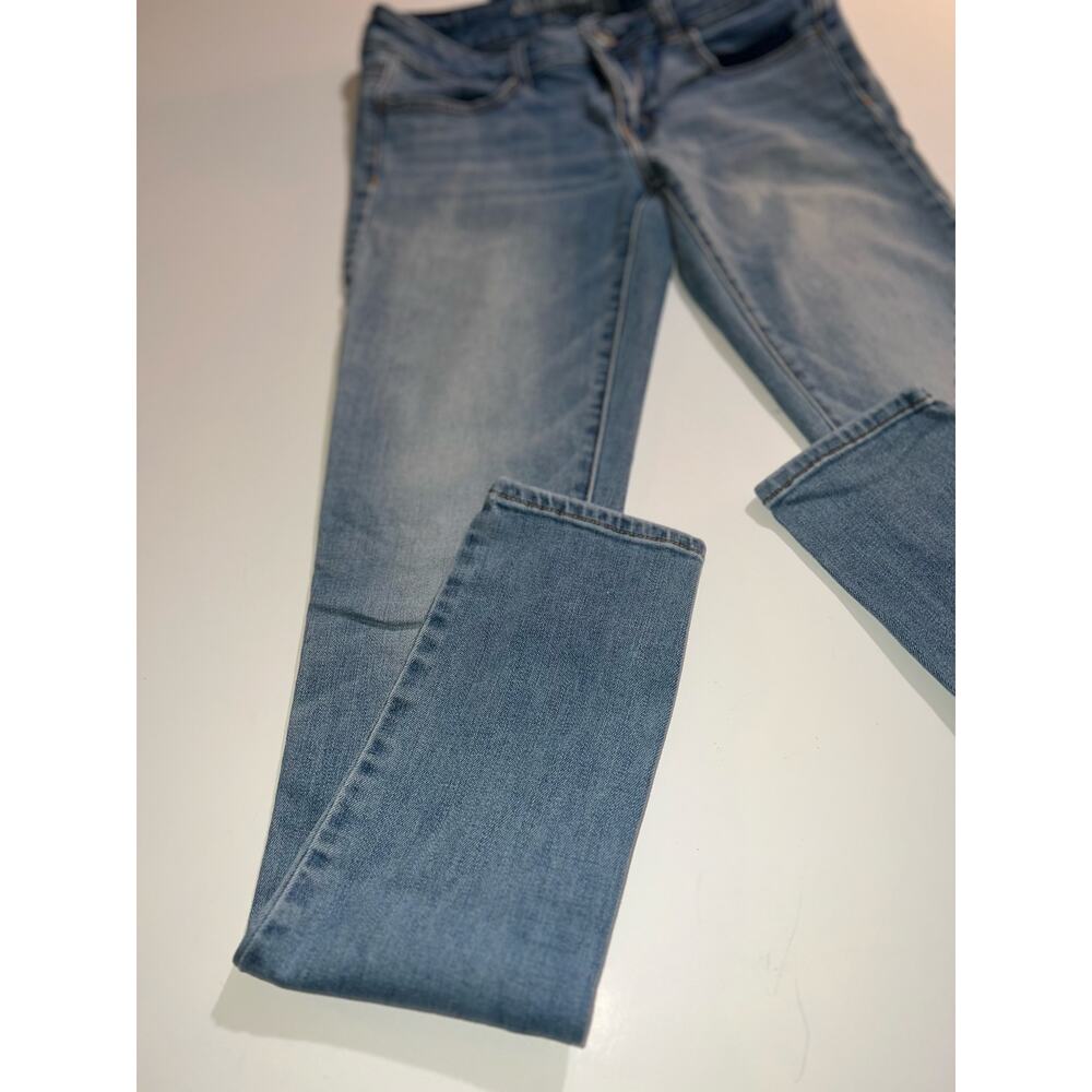 American Eagle outfitters women’s super stretch blue jeans jegging - Picture 2 of 11